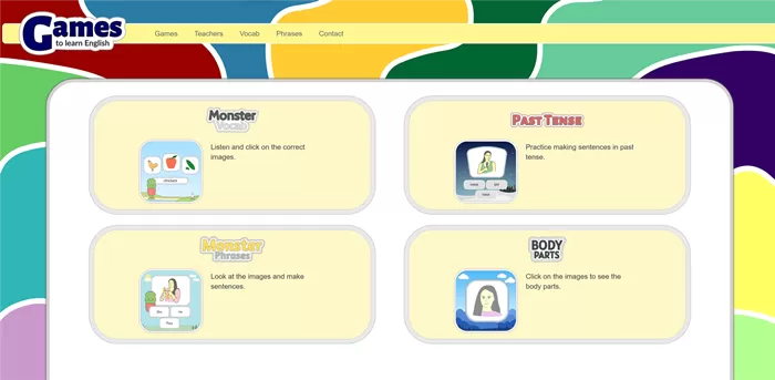 网站推荐:Games to Learn English - 通过互动游戏的方式学习英语-哎呦不错往前方资源网